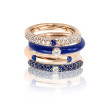 Adolfo Courrier Deep Blue Ring - Bild 2