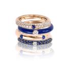 Adolfo Courrier Deep Blue Ring - Bild 2