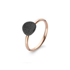Roségold, Ringe, Bigli Mini Waves Ring, Ref: 23R184Rbldbr