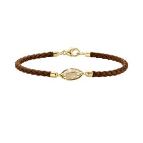 Leder, Armschmuck, Leo Wittwer Rough Cut® Leder Armband 62-1010970-9410--b