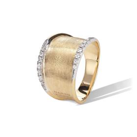 Weißgold, Ringe, Marco Bicego Lunaria Ring AB550_B_YW_Q6