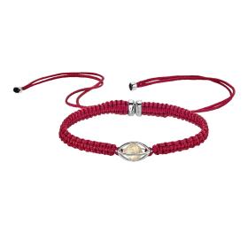 Weißgold, Armschmuck, Leo Wittwer Rough Cut® Macramé Armband 62-1003071-9600--b