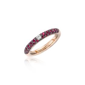Roségold, Ringe, Adolfo Courrier Bordeaux Ring TK2-BDX-02