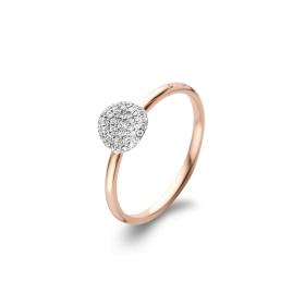 Roségold, Ringe, Bigli Mini Waves Ring 23R183RWdia