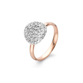 Roségold, Ringe, Bigli Mini Waves Ring, Ref: 23R186RWdia