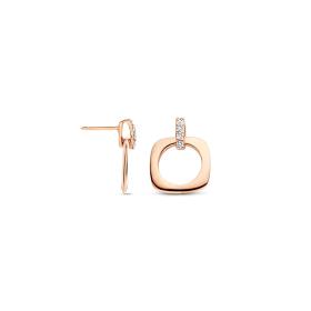 Roségold, Ohrringe, Bigli Elements Ohrringe 23O103Rdia
