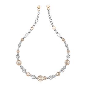 Weißgold, Halsschmuck, Leo Wittwer Panta rhei® Signature Collier 31-0954476-1000
