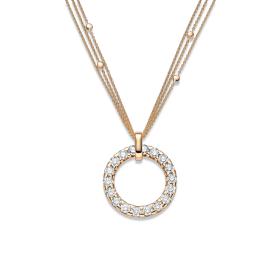Roségold, Halsschmuck, Leo Wittwer Candlelight Anhänger 21-0947073-1000