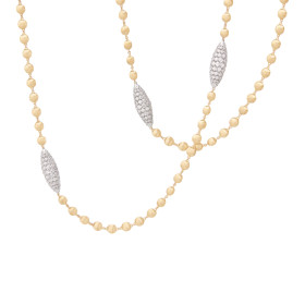 Gelbgold, Halsschmuck, Marco Bicego Afrika Alta Halskette CB2818_B_YW_Q6