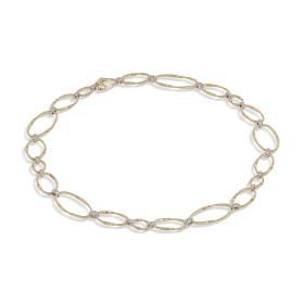 Weißgold, Halsschmuck, Marco Bicego Marrakech Onde Halskette  CG783_B2_YW_M5