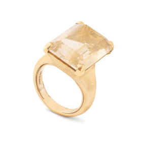 Gelbgold, Ringe, Marco Bicego Alta Ring, Ref: AB640 QRT01 Y 56