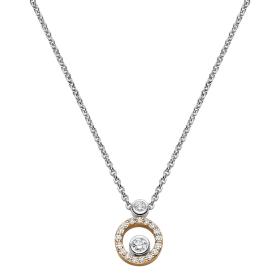Weißgold, Halsschmuck, Leo Wittwer Panta rhei® Collier 31-1001576-1000