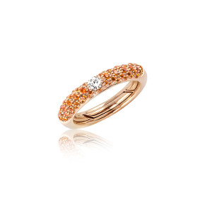         Roségold, Ringe, Adolfo Courrier Hermes Ring  TK1-HRM-02