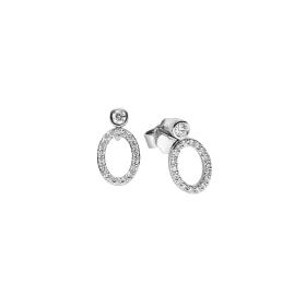 Weißgold, Ohrringe, Leo Wittwer Panta rhei® Ohrringe 41-0978671-1000