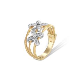 Weißgold, Ringe, Marco Bicego Marrakech Onde Ring AG357_B3_YW_M5