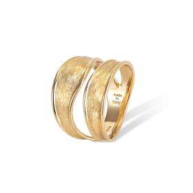 Gelbgold, Ringe, Marco Bicego Lunaria Doppelbandring AB625 Y