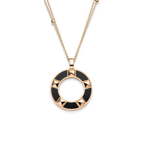 Roségold, Halsschmuck, Leo Wittwer Contemporary Anhänger mit Halskette 24-1029073-0000