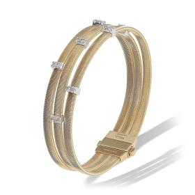 Weißgold, Armschmuck, Marco Bicego Masai Armband BG805_B_YW_M5