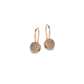         Roségold, Ohrringe, Bigli Mini Waves Earrings 23O78Rbrdia_cl