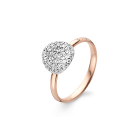 Roségold, Ringe, Bigli Mini Waves Ring, Ref: 23R185RWdia