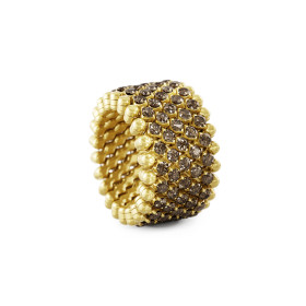 Gelbgold, Ringe, Serafino Consoli Brevetto Multi-Size Ring, Ref: RMS 7M2 YG BRD