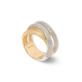 Weißgold, Ringe, Marco Bicego Jaipur Link New Ring AB647_B_YW_Q6