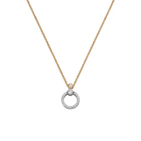 Weißgold, Halsschmuck, Leo Wittwer Panta rhei® Collier 31-1001476-1100