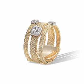 Weißgold, Ringe, Marco Bicego Masai Ring AG326_B1_YW_M5