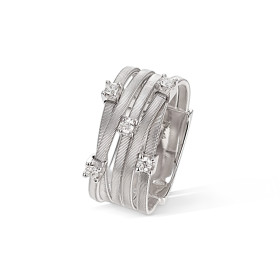 Weißgold, Ringe, Marco Bicego Goa Ring AG270_B_W_01