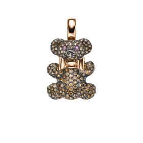 Roségold, Halsschmuck, Leo Wittwer Contemporary Sir Piccadilly Anhänger 22-0428973-5000
