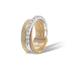Weißgold, Ringe, Marco Bicego Masai Ring AG329_B1_YW_M5