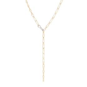 Weißgold, Halsschmuck, Marco Bicego Marrakech Onde New Halskette CG849_B_YW_M5