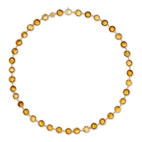 Gelbgold, Halsschmuck, Marco Bicego Jaipur Color Halskette, Ref: CB2975 QG01 Y