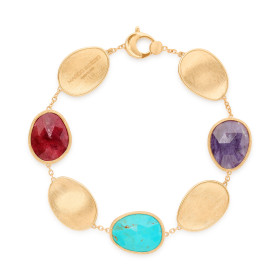 Gelbgold, Armschmuck, Marco Bicego Lunaria Color Armband BB2099 MIX2 Y