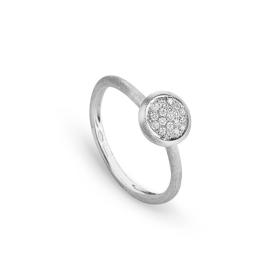 Weißgold, Ringe, Marco Bicego Jaipur Ring Oro E Diamanti AB471_B_W_02