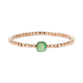         Roségold, Armschmuck, Bigli Mini Sweety Stretch Armband 26AS03Rleavvermp_17
