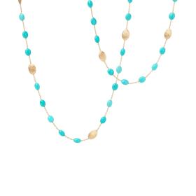 Gelbgold, Halsschmuck, Marco Bicego Siviglia Halskette CB2770 TU01 Y