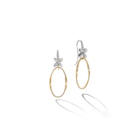 Weißgold, Ohrringe, Marco Bicego Marrakech Onde Ohrhänger OG395-AB_B3_YW_M5