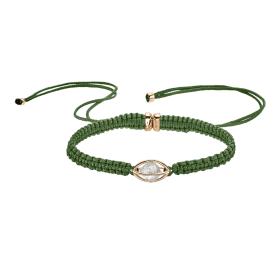 Textil, Armschmuck, Leo Wittwer Rough Cut® Macramé Armband 62-1003073-9300--w