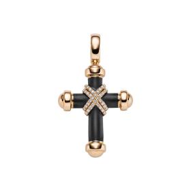Roségold, Halsschmuck, Leo Wittwer Crosses Leo Wittwer Kreuz 21-0957873-1100