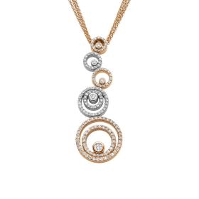 Weißgold, Halsschmuck, Leo Wittwer Panta rhei® Anhänger 21-0956276-1000
