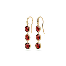 Gelbgold, Ohrringe, Marco Bicego Jaipur Color Ohrhänger, Ref: OB1965-AB RG01 Y
