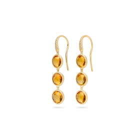 Gelbgold, Ohrringe, Marco Bicego Jaipur Color Ohrhänger, Ref: OB1965-AB QG01 Y