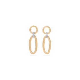 Weißgold, Ohrringe, Marco Bicego Jaipur Ohrhänger  OB1811_B_YW_Q6
