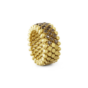 Gelbgold, Ringe, Serafino Consoli Brevetto Multi-Size Ring, Ref: RMS 5HM2 YG BRD