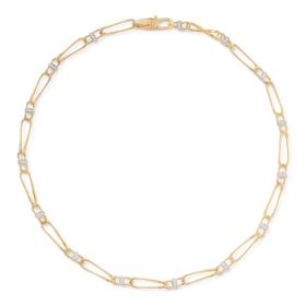 Weißgold, Halsschmuck, Marco Bicego Marrakech Onde New Halskette CG844_B_YW_M5