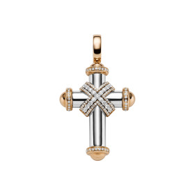 Weißgold, Halsschmuck, Leo Wittwer Crosses Leo Wittwer Kreuz 21-0933076-1000