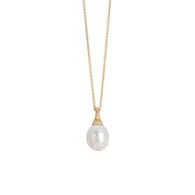Gelbgold, Halsschmuck, Marco Bicego Africa Anhänger mit Halskette CB2493_PL_Y_02