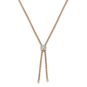 Roségold, Halsschmuck, Leo Wittwer Candlelight Collier 31-1036573-9000