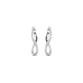         Weißgold, Ohrringe, Bigli Infinity Ohrringe 23O101Wdia